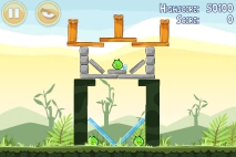 Angry Birds Poached Eggs уровень 2-7