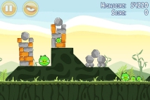 Angry Birds Poached Eggs уровень 2-8