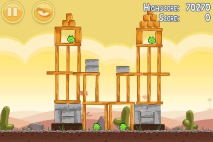 Angry Birds Poached Eggs уровень 3-16