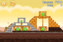 Angry Birds Poached Eggs уровень 3-17