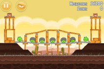 Angry Birds Poached Eggs уровень 3-18