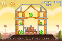 Angry Birds Poached Eggs уровень 3-5